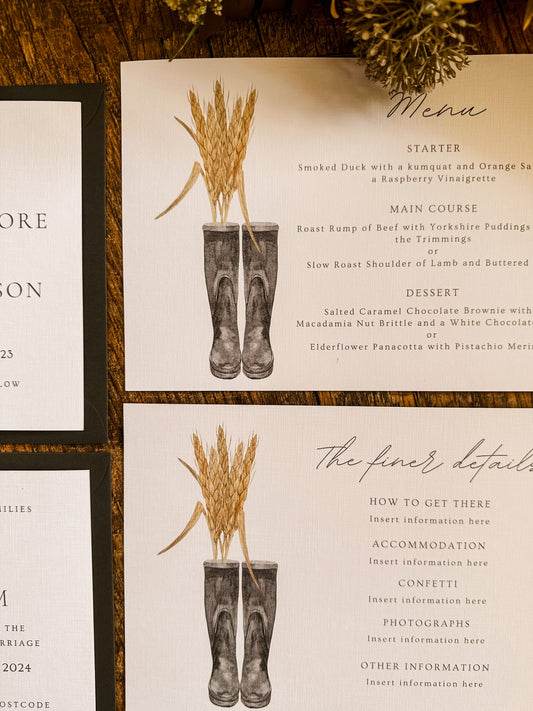 Wheat in Wellies - Full Range