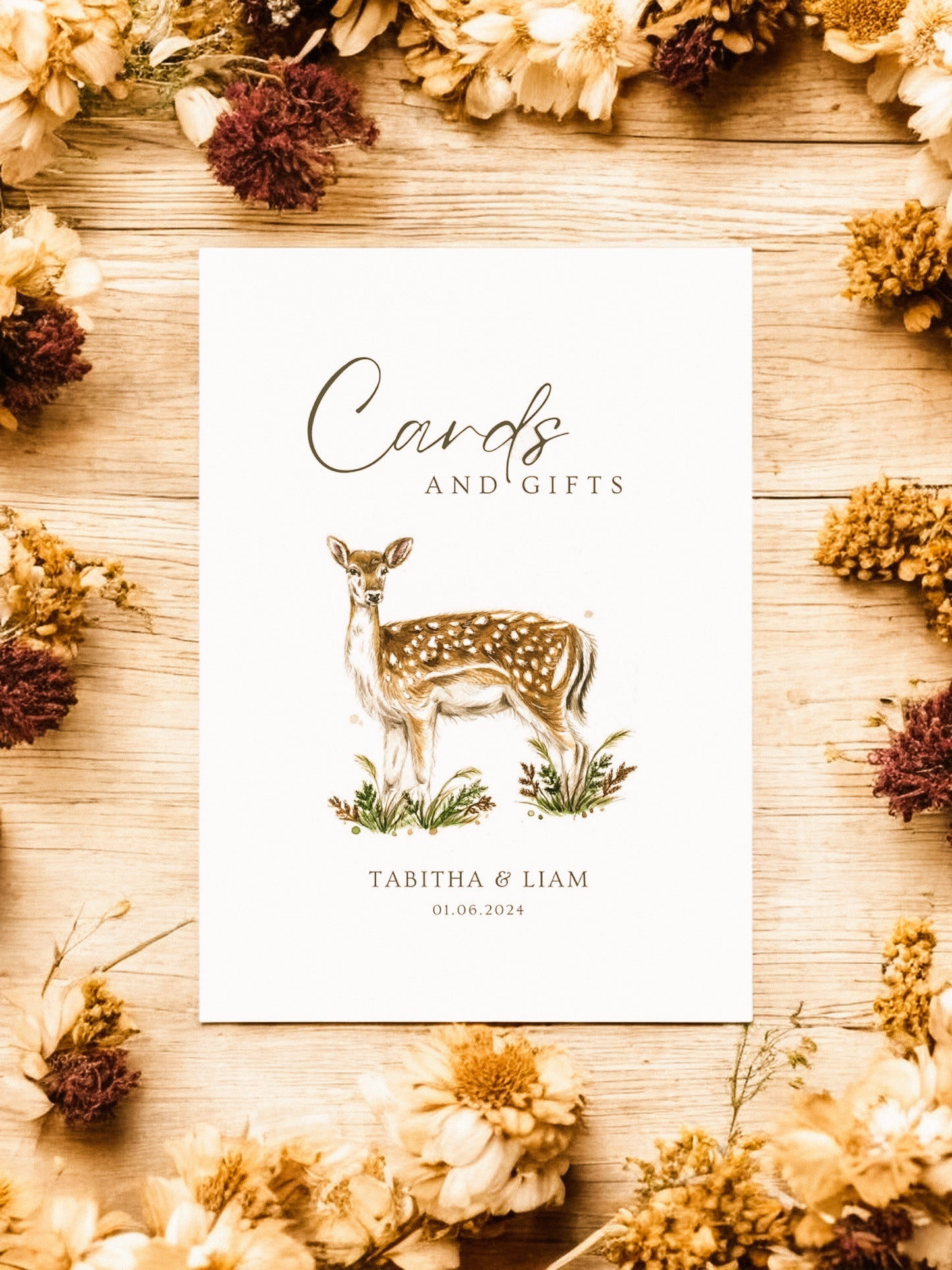Cards and Gifts - Wedding Sign