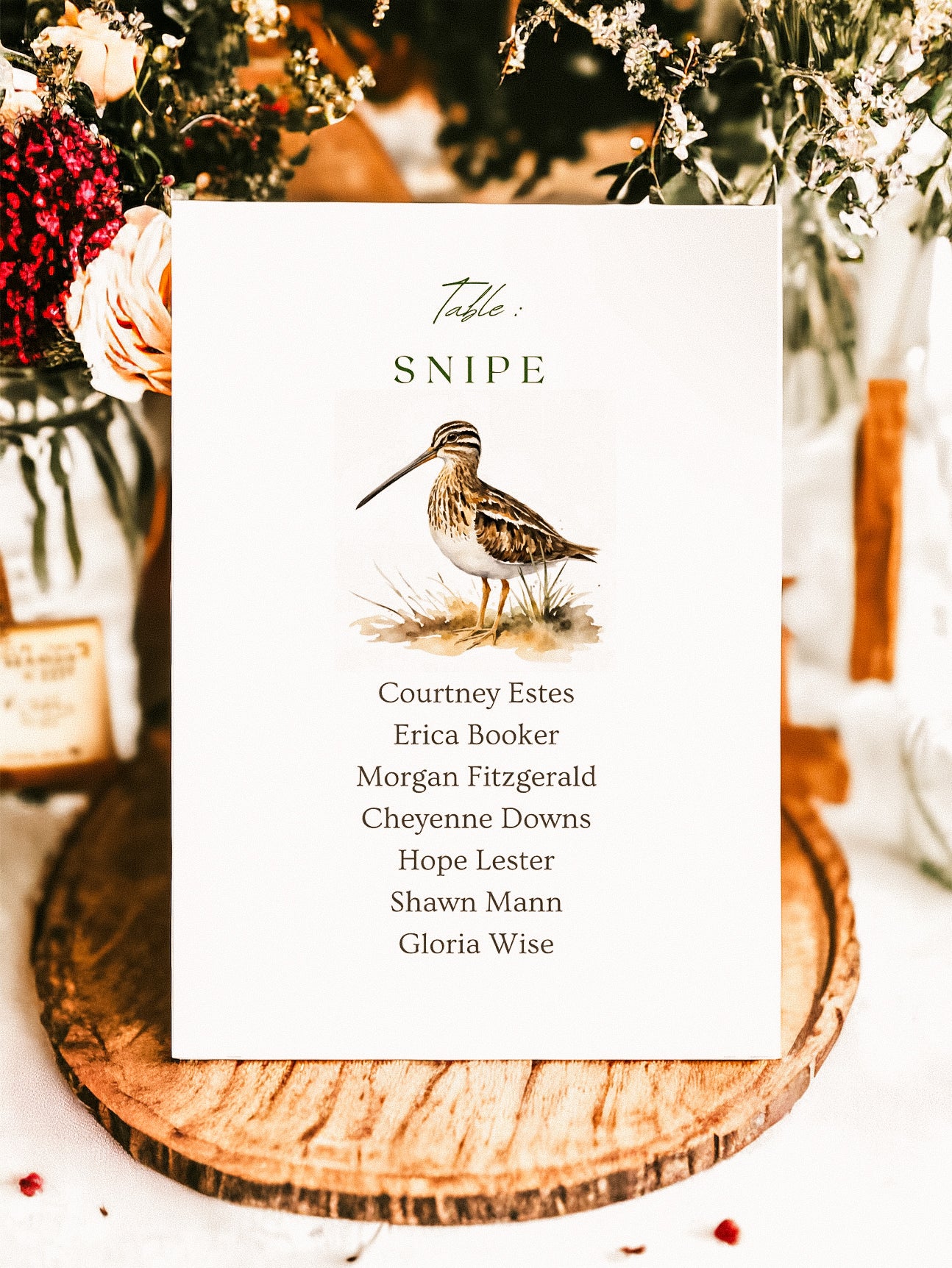 Table Name Lists