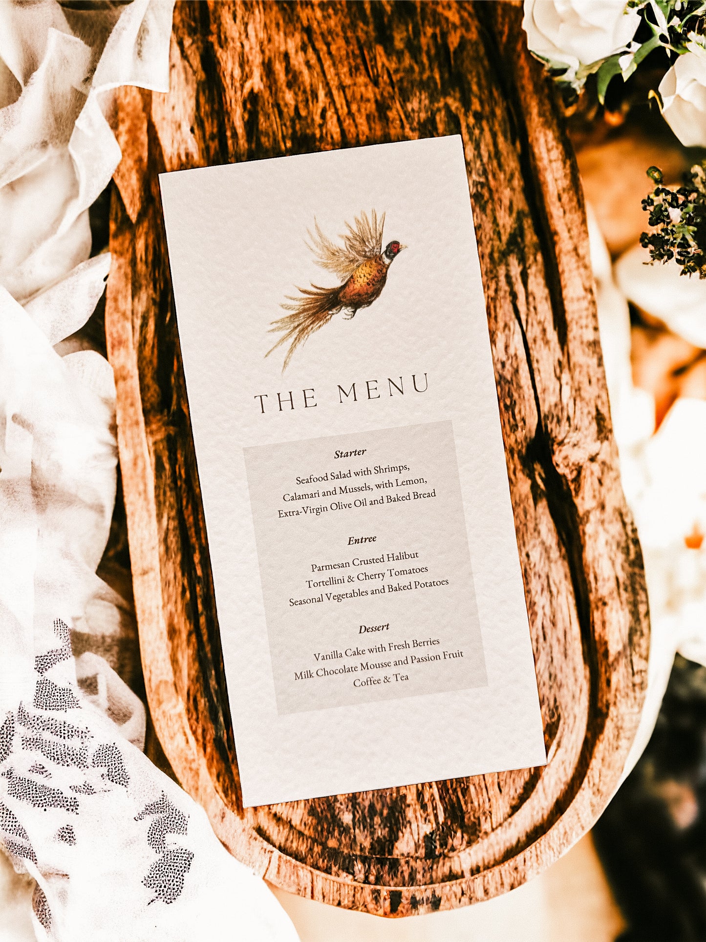 Menu (Pheasant)