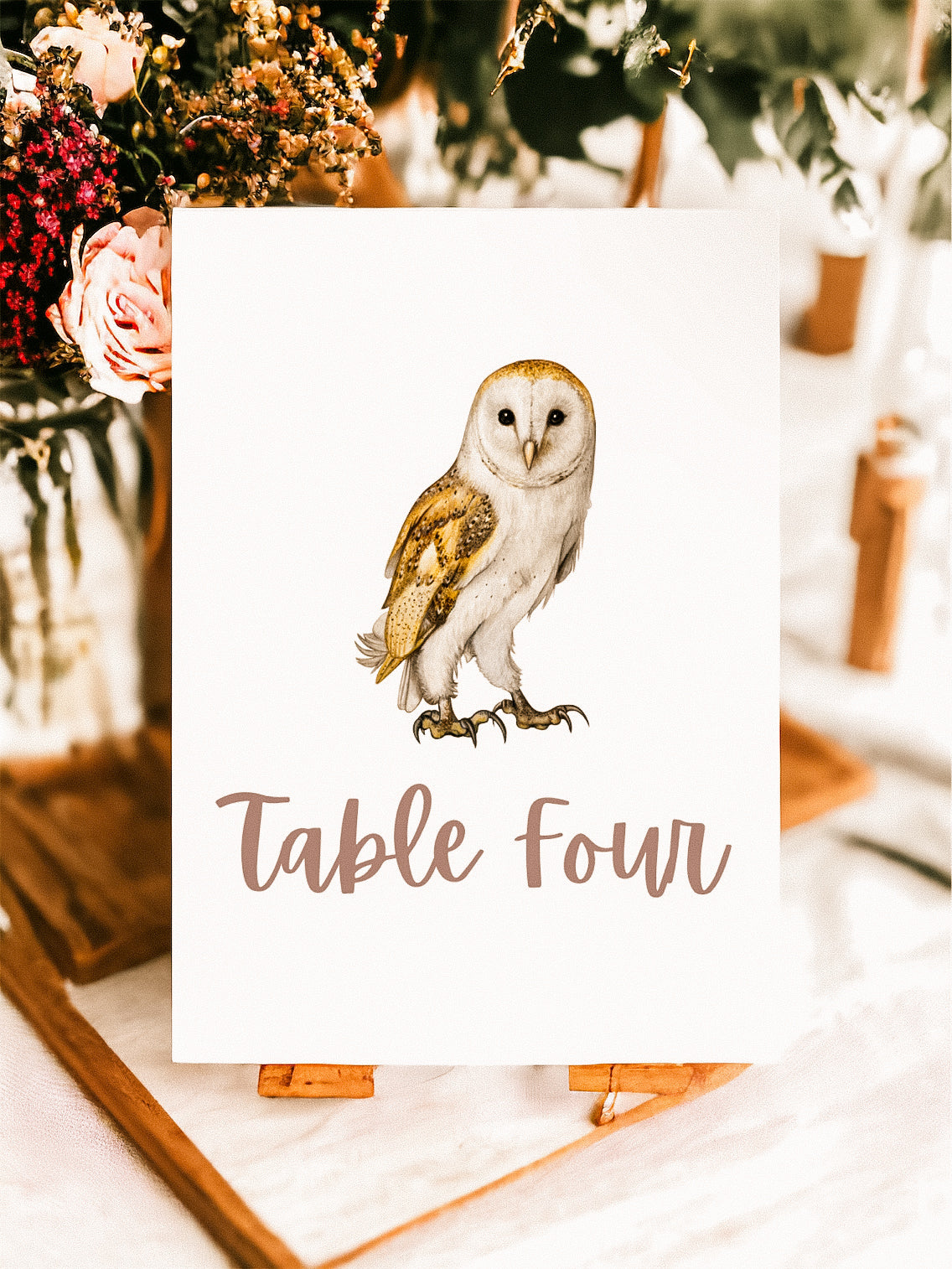 Woodland Table Names