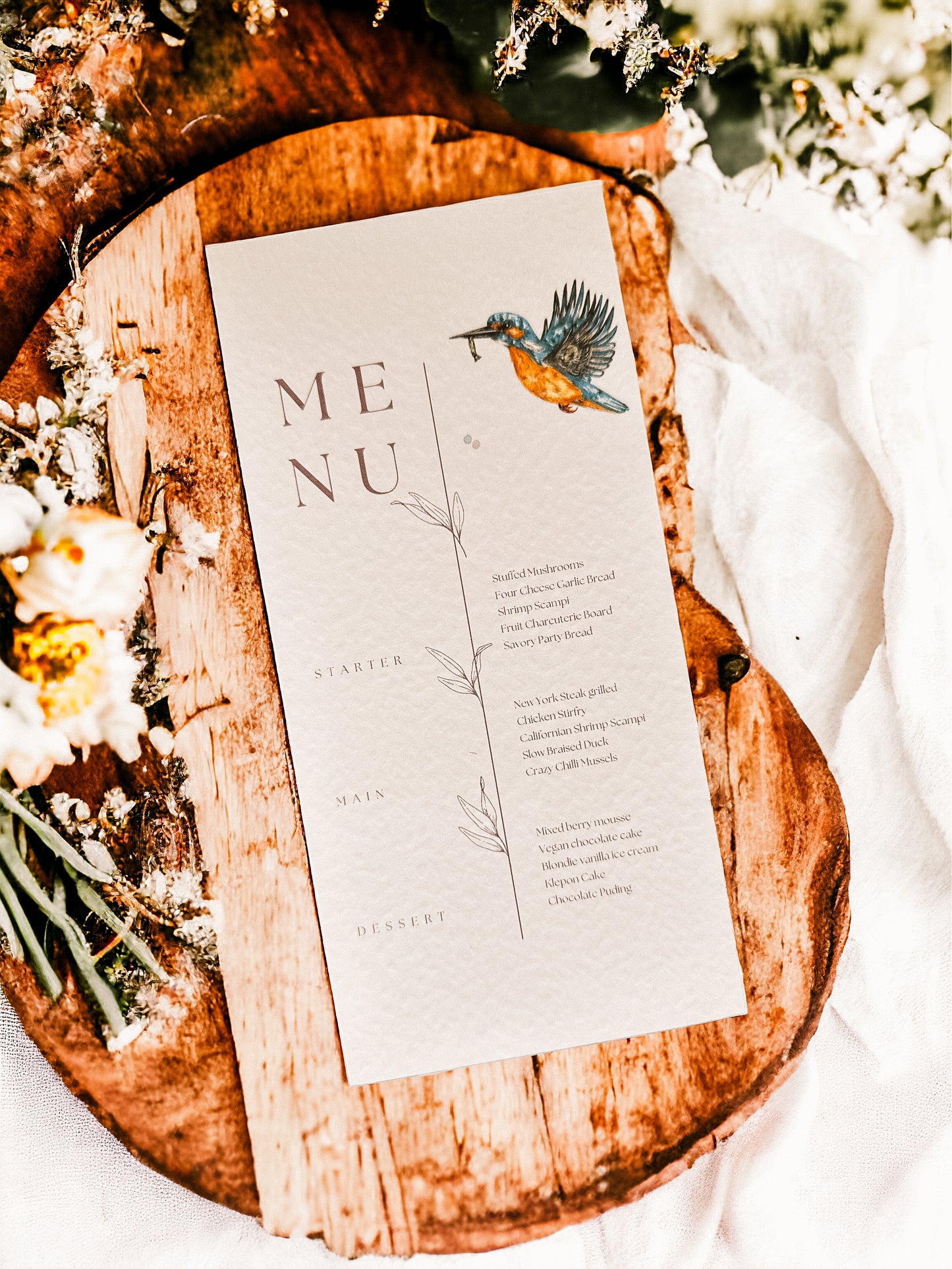 Menu (Kingfisher)