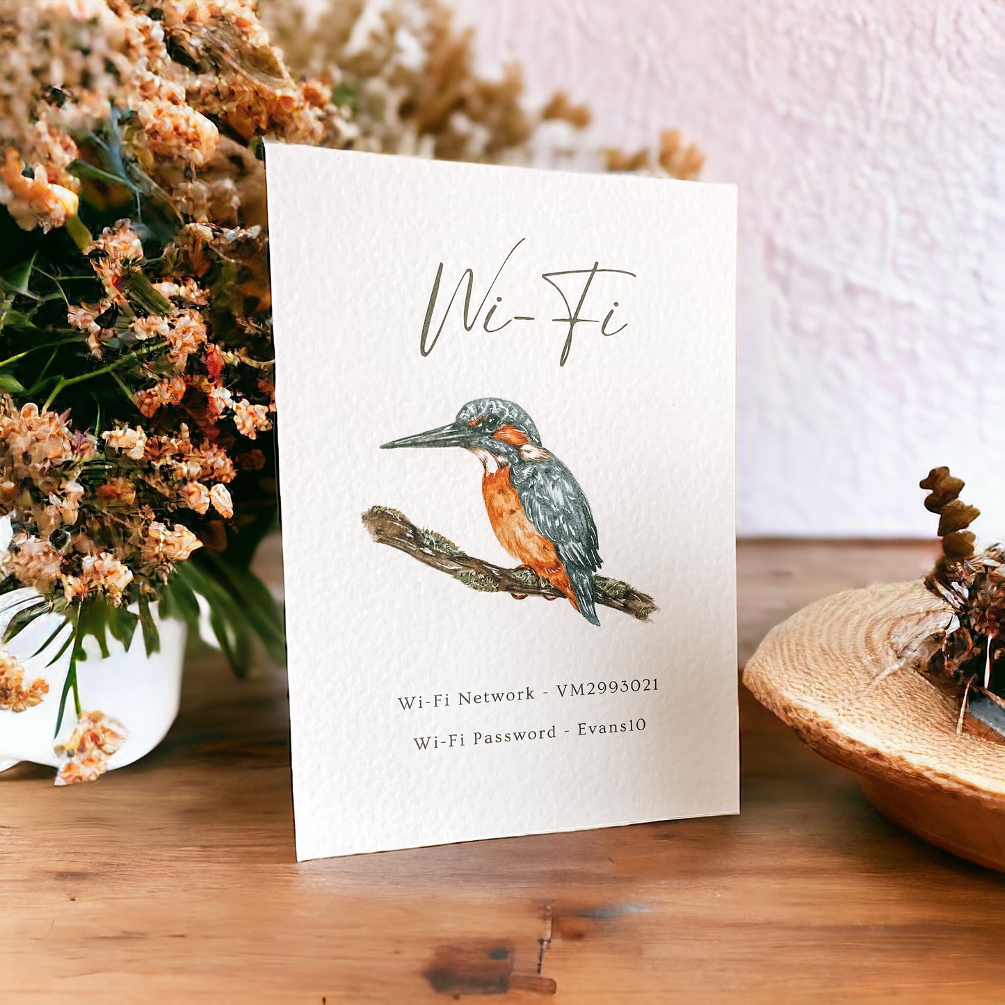 Wi-Fi - Wedding Sign