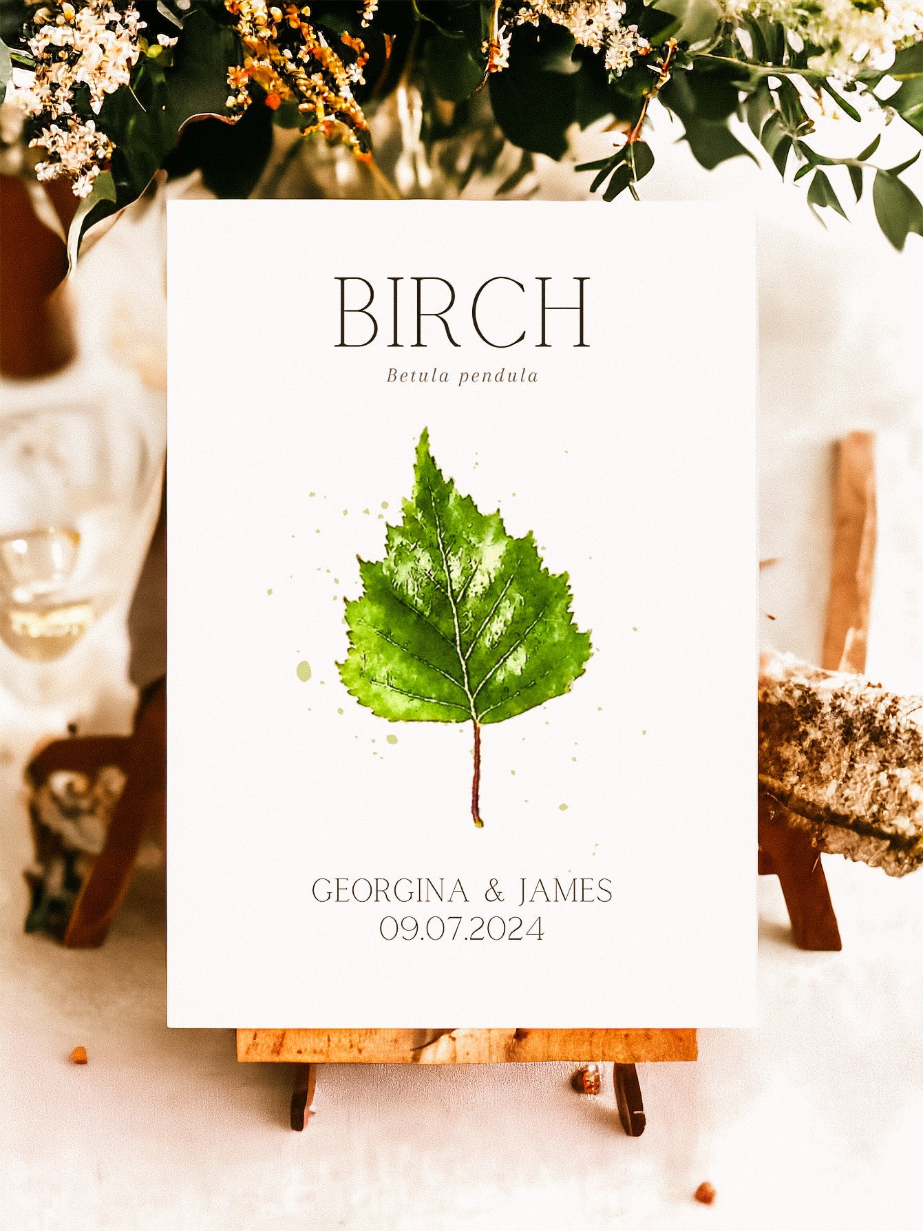 British Tree Leaf Table Names