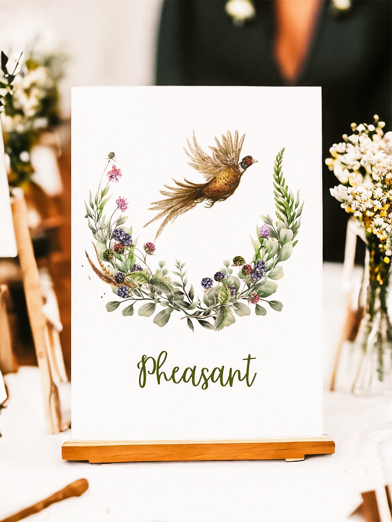 Floral Table Names