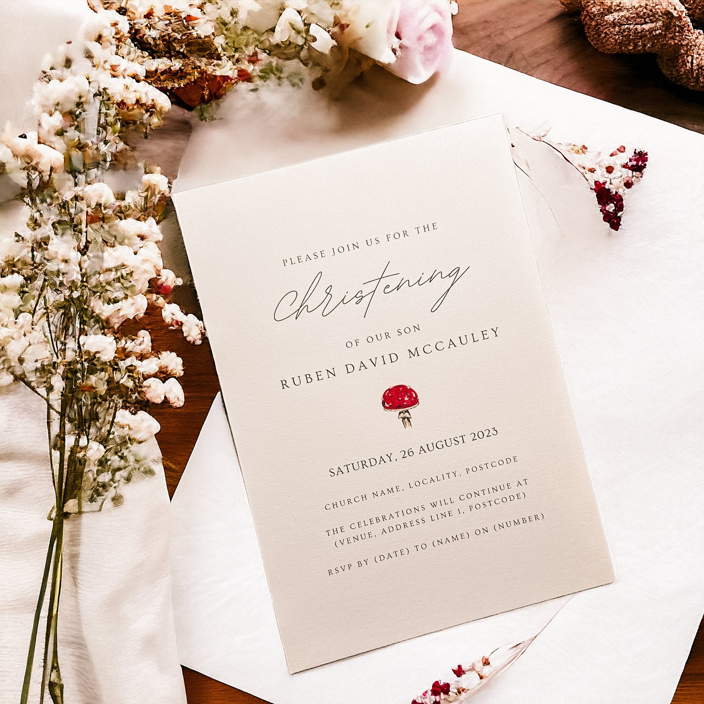 Christening Invitation