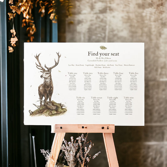 Stag Seating Table Plan
