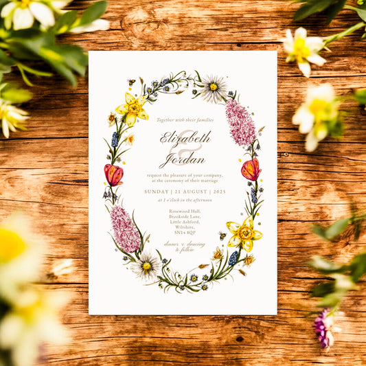 Wildflower Wreath V2 (Spring)