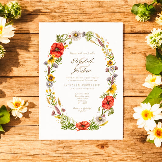 Wildflower Wreath V2 (Summer)