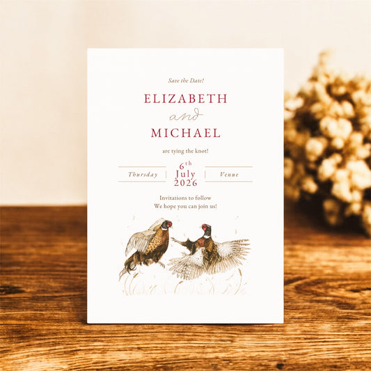 Fighting Cock Pheasants - Full Range