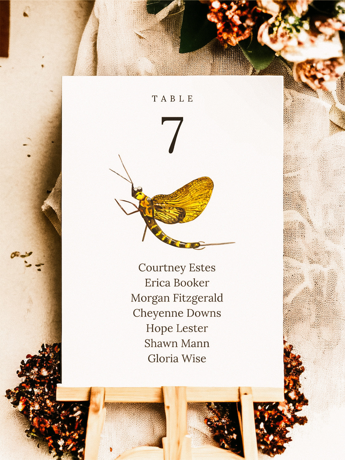 Insect / Pollinators Table Names & Name Lists