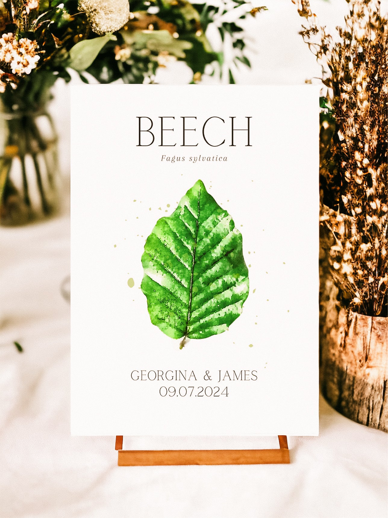 British Tree Leaf Table Names