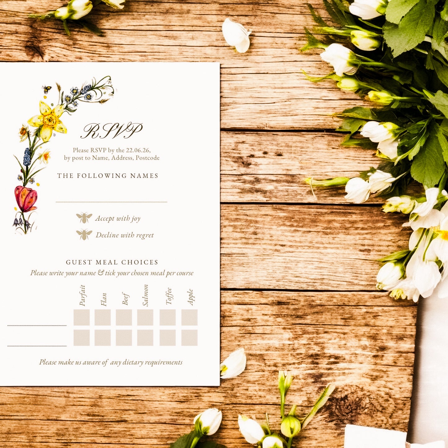 Wildflower Wreath V2 (Spring)