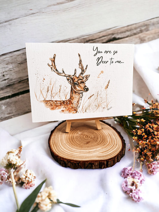 Deer to me Greeting Card