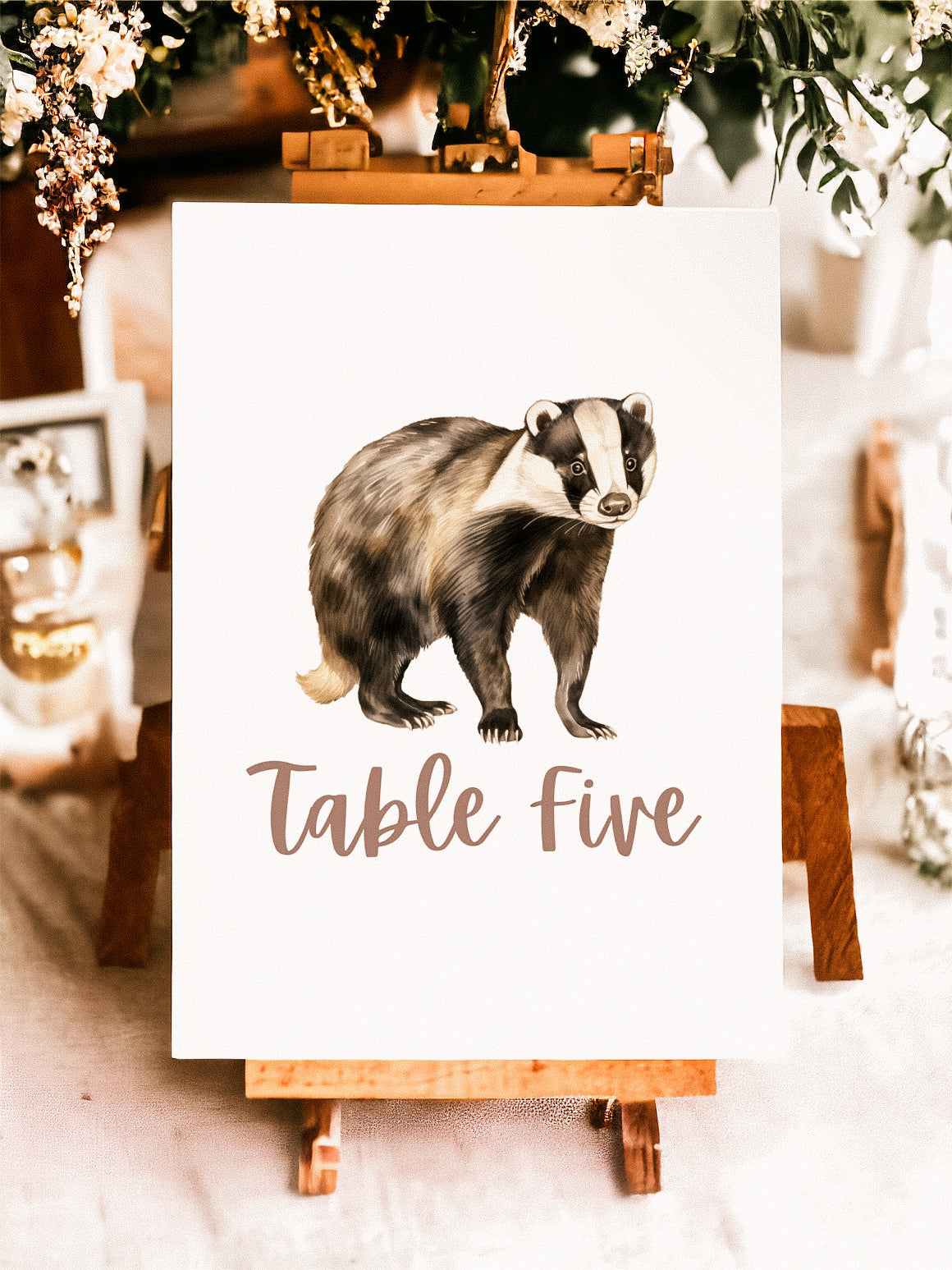Woodland Table Names