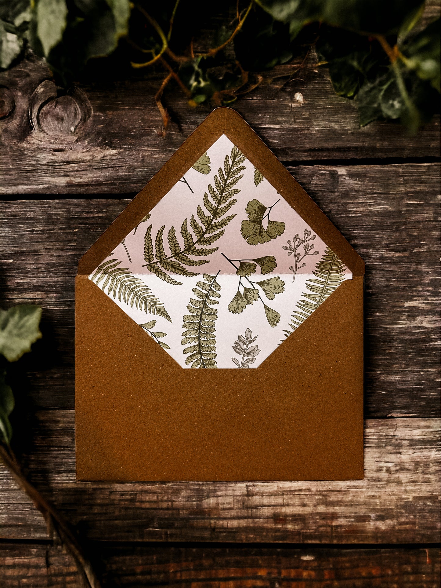 Envelope Liner - Greenery