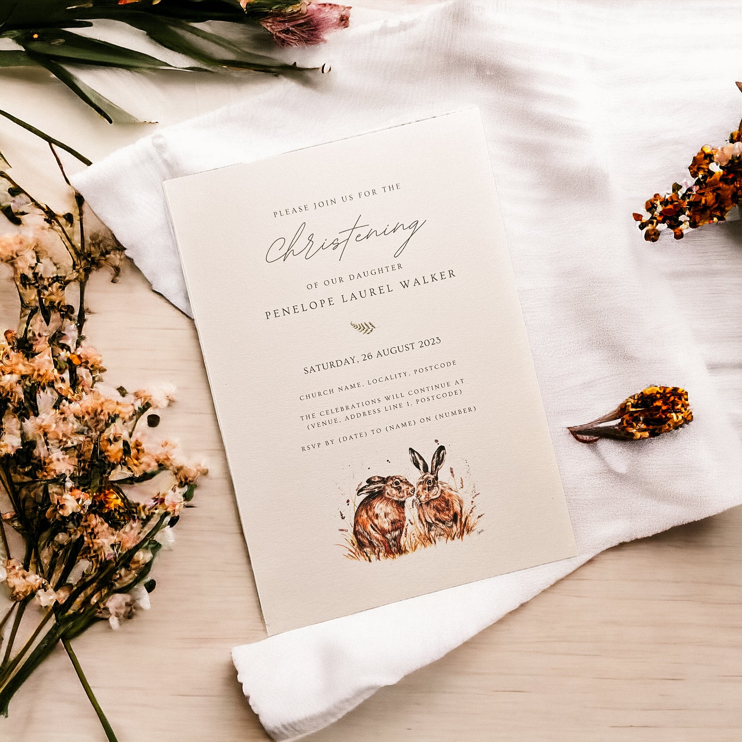 Christening Invitation