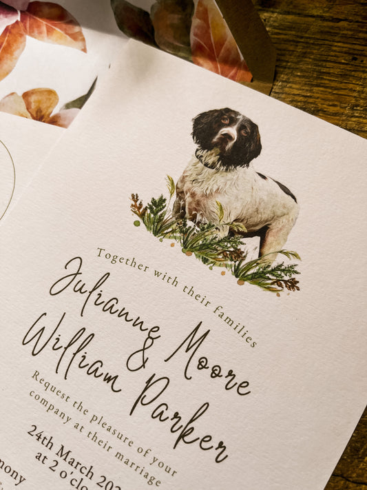 Personalised Dog Invitation