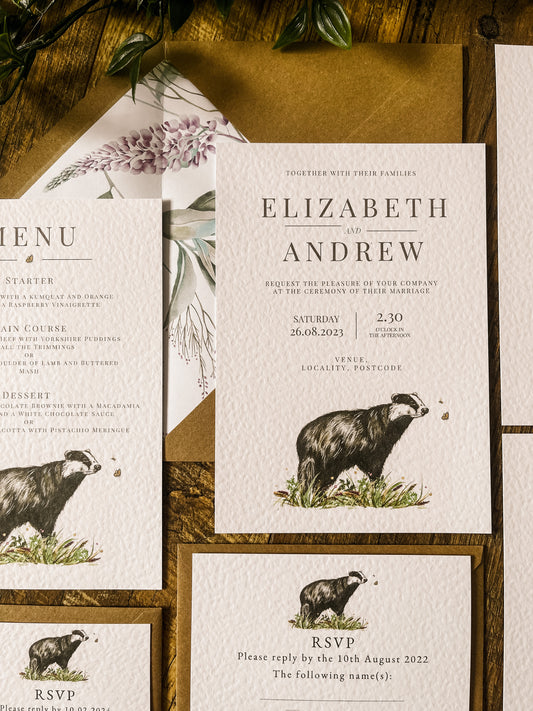 Basil the Badger - Full Range