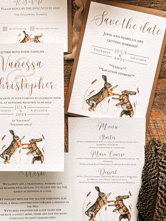 Boxing Hares - Full Range