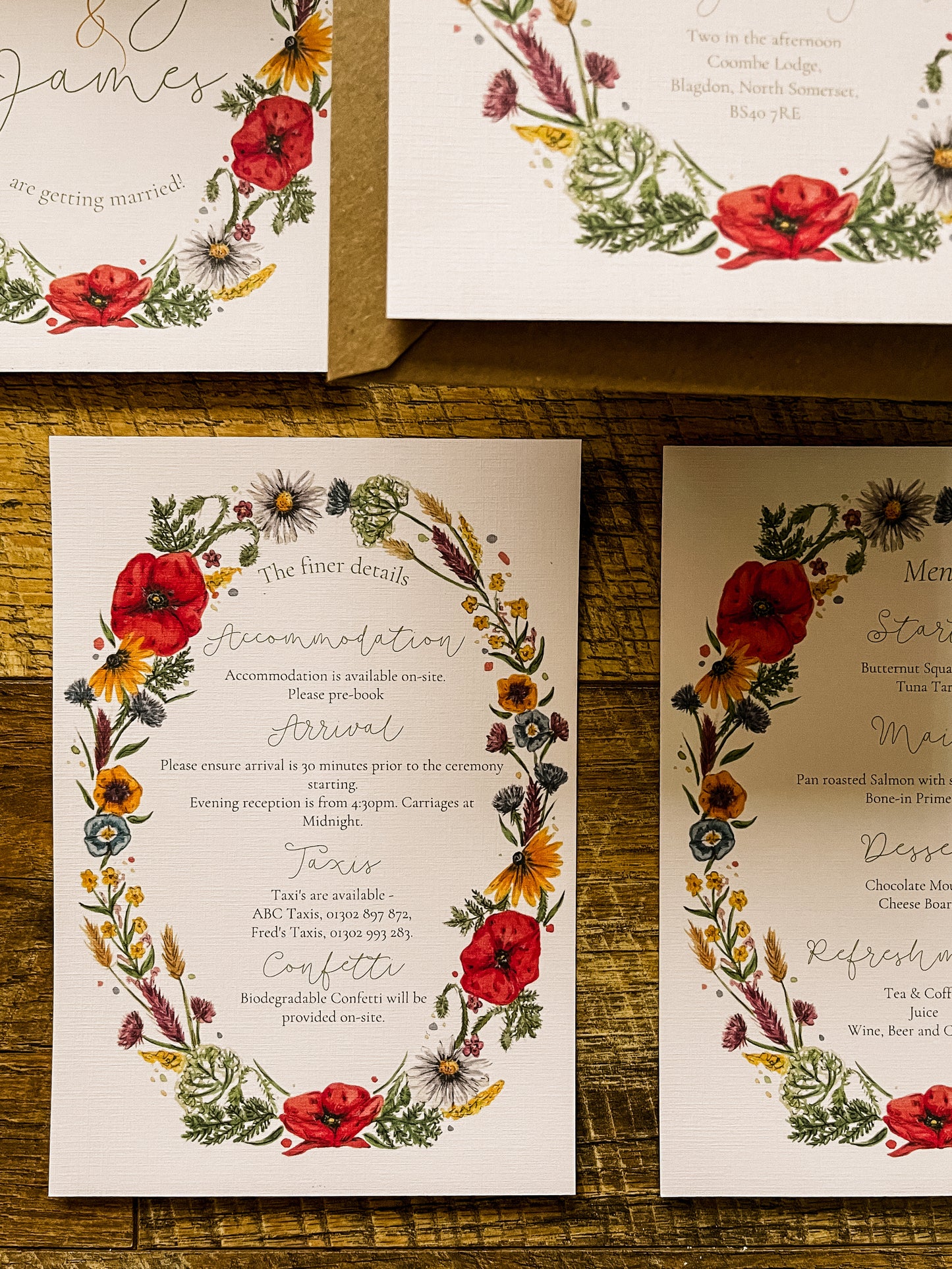 Wildflower Wreath (Summer) - Full Range