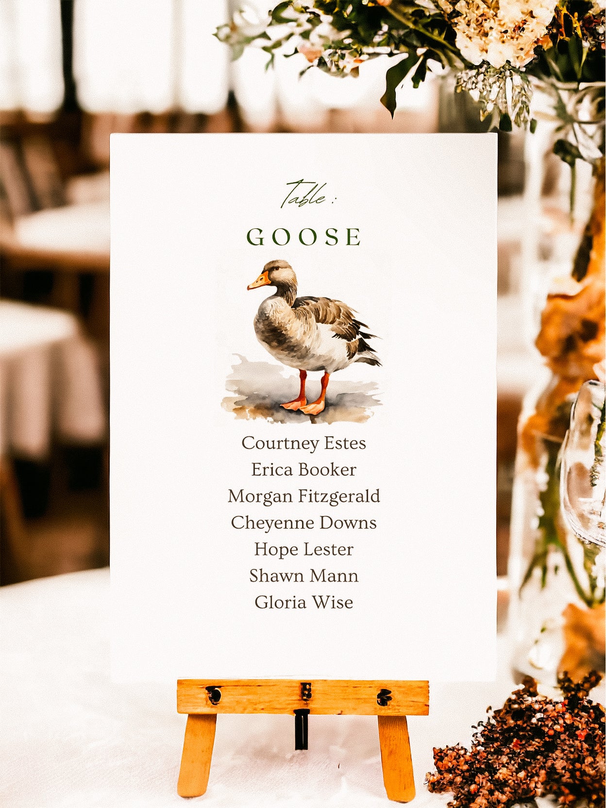 Table Name Lists