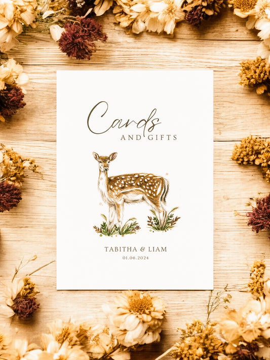 Cards and Gifts - Wedding Sign