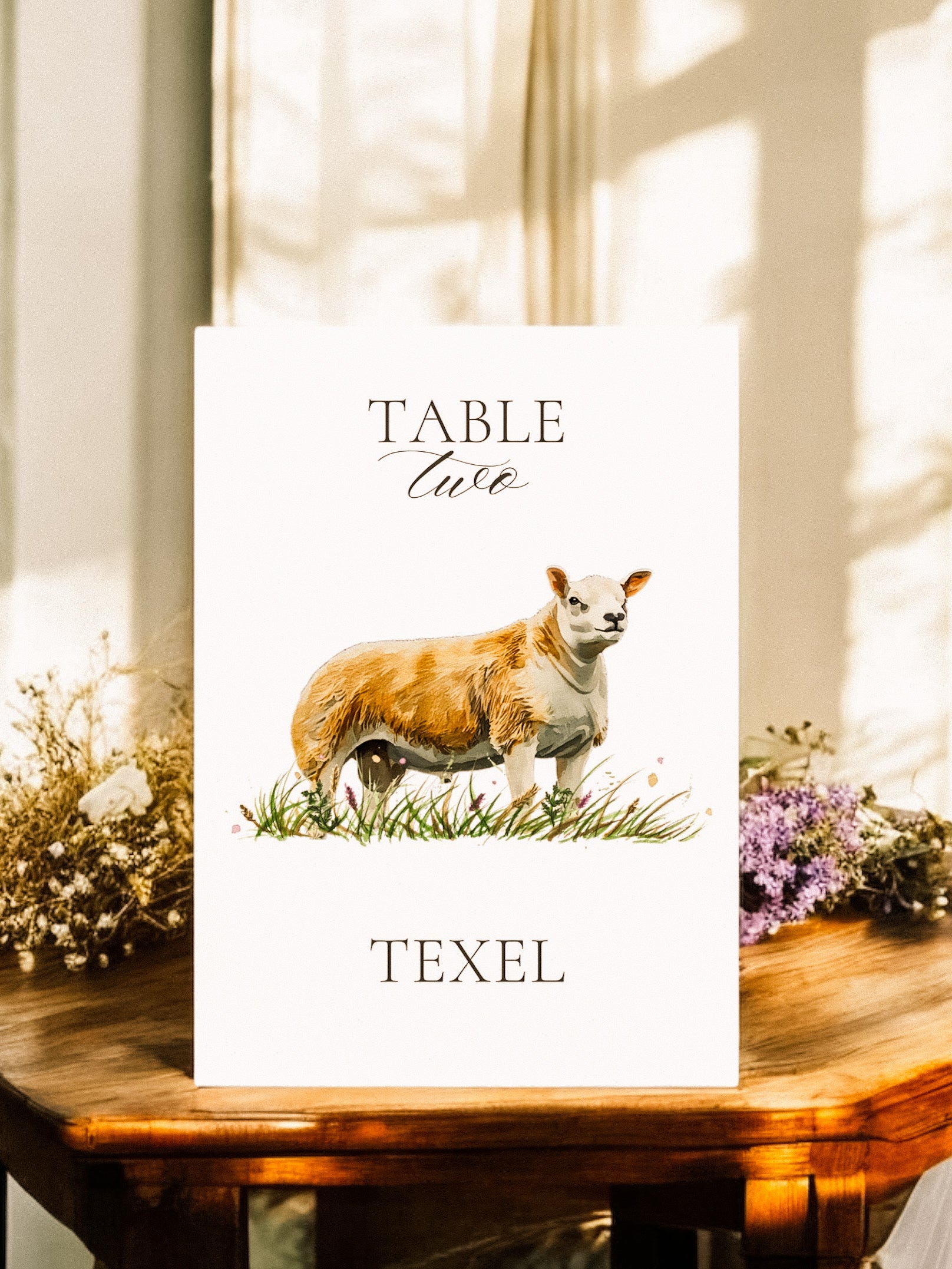 Sheep Table Names V2