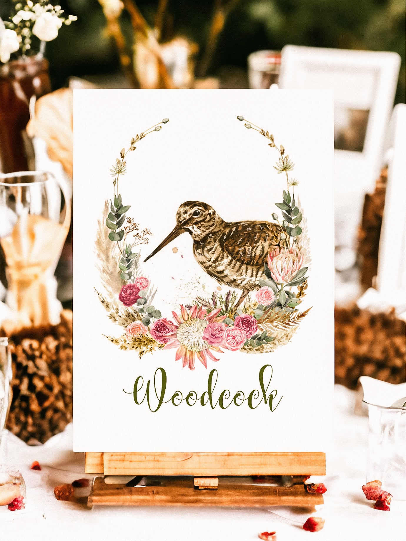 Floral Table Names