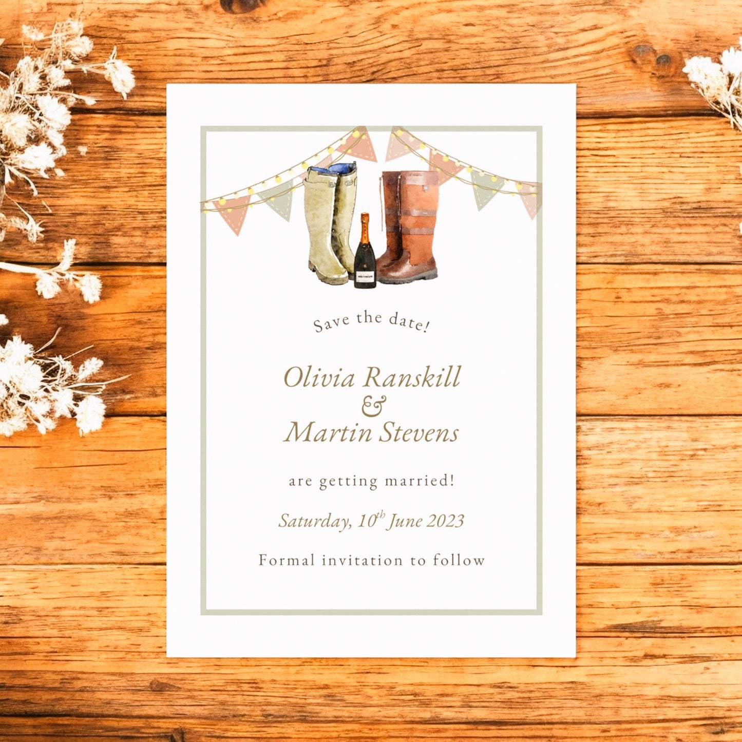 Wellies and Champagne