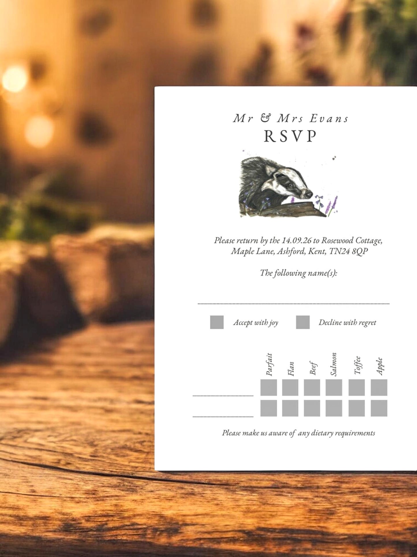 Beryl the Badger - Full Range