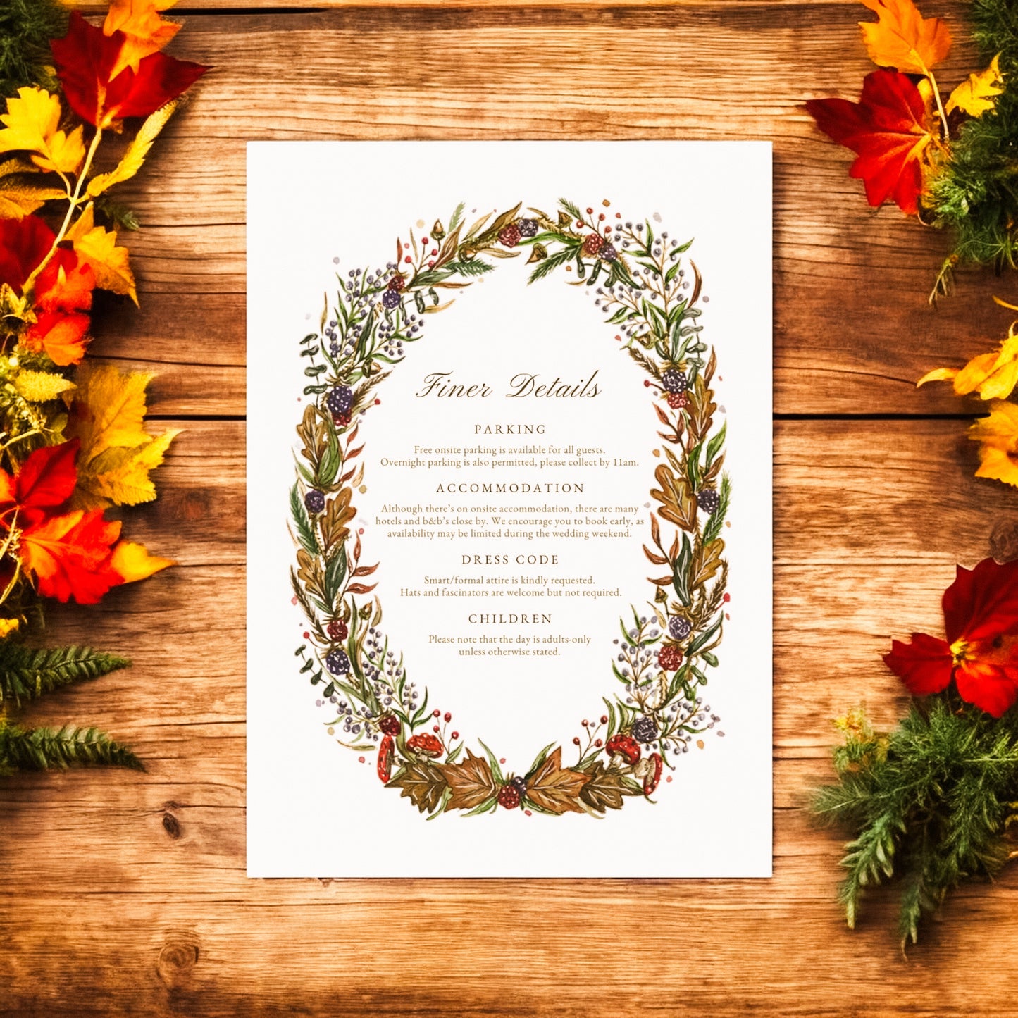 Wildflower Wreath V2 (Summer)