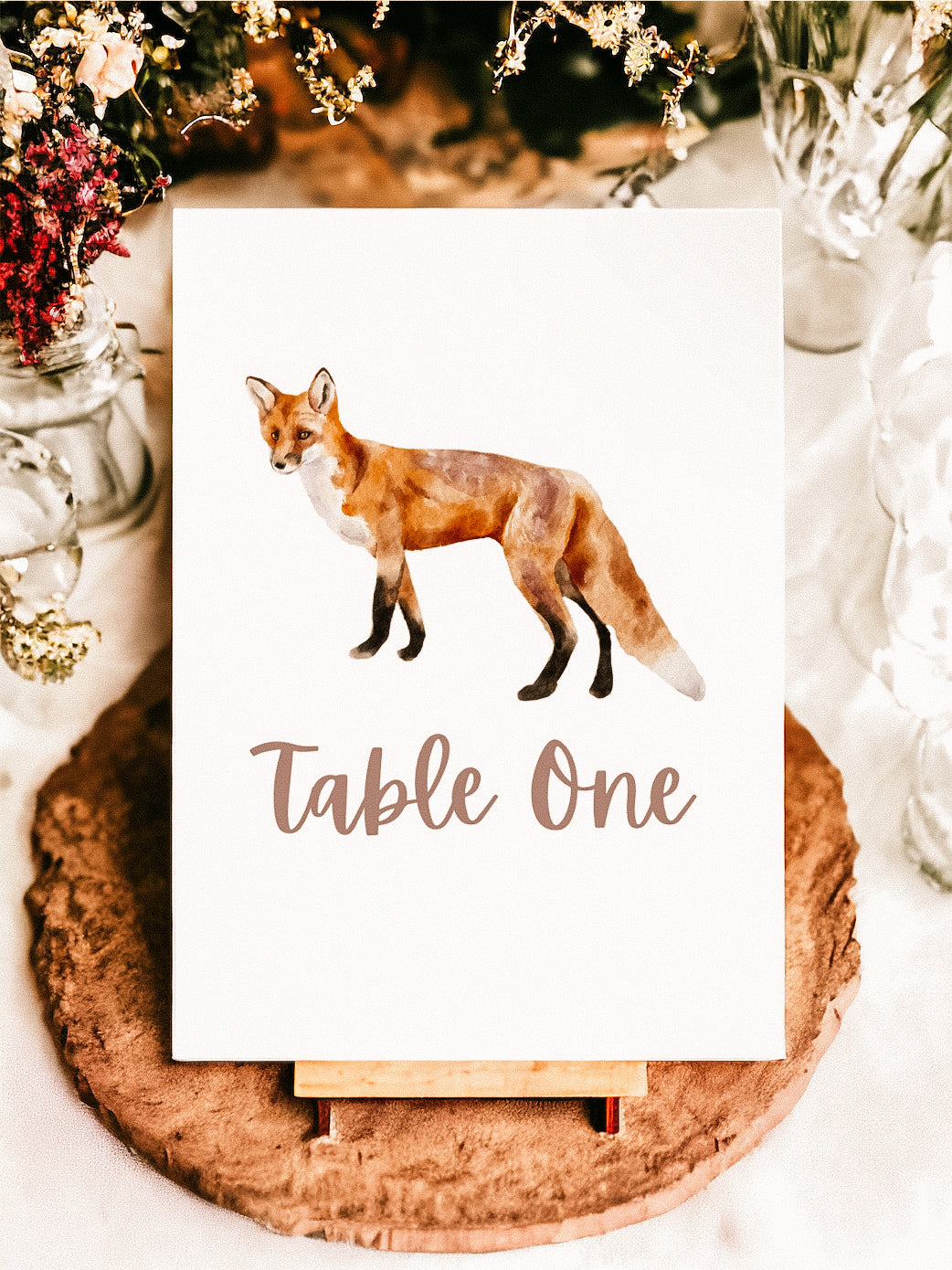 Woodland Table Names