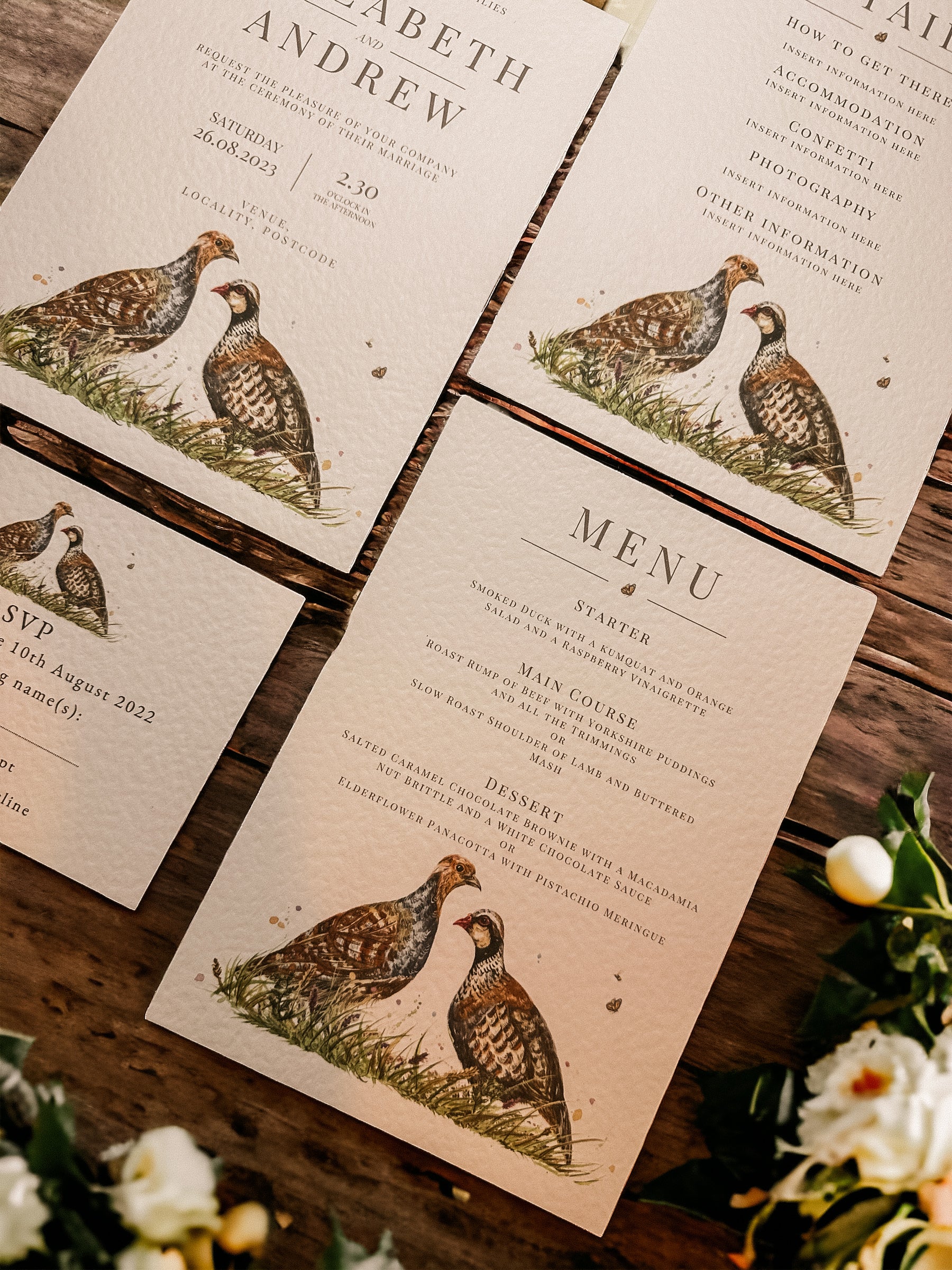 Pair of Partridges - Full Range