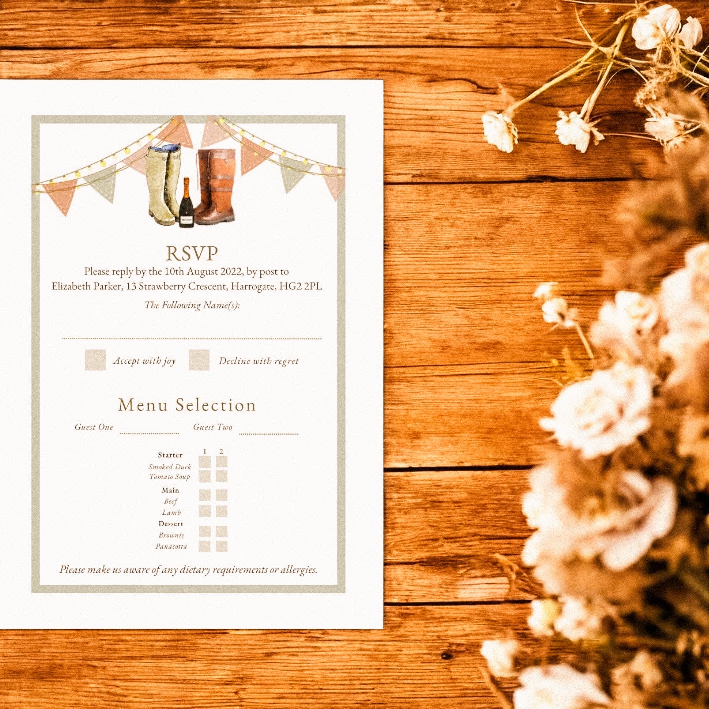 Wellies and Champagne