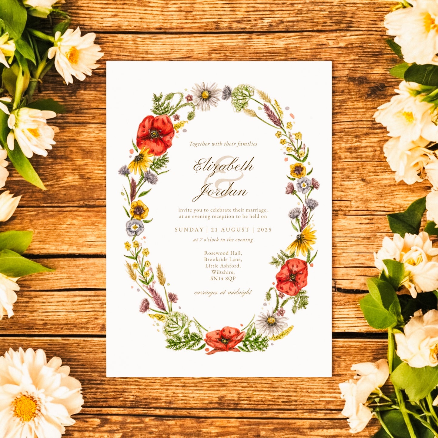Wildflower Wreath V2 (Summer)