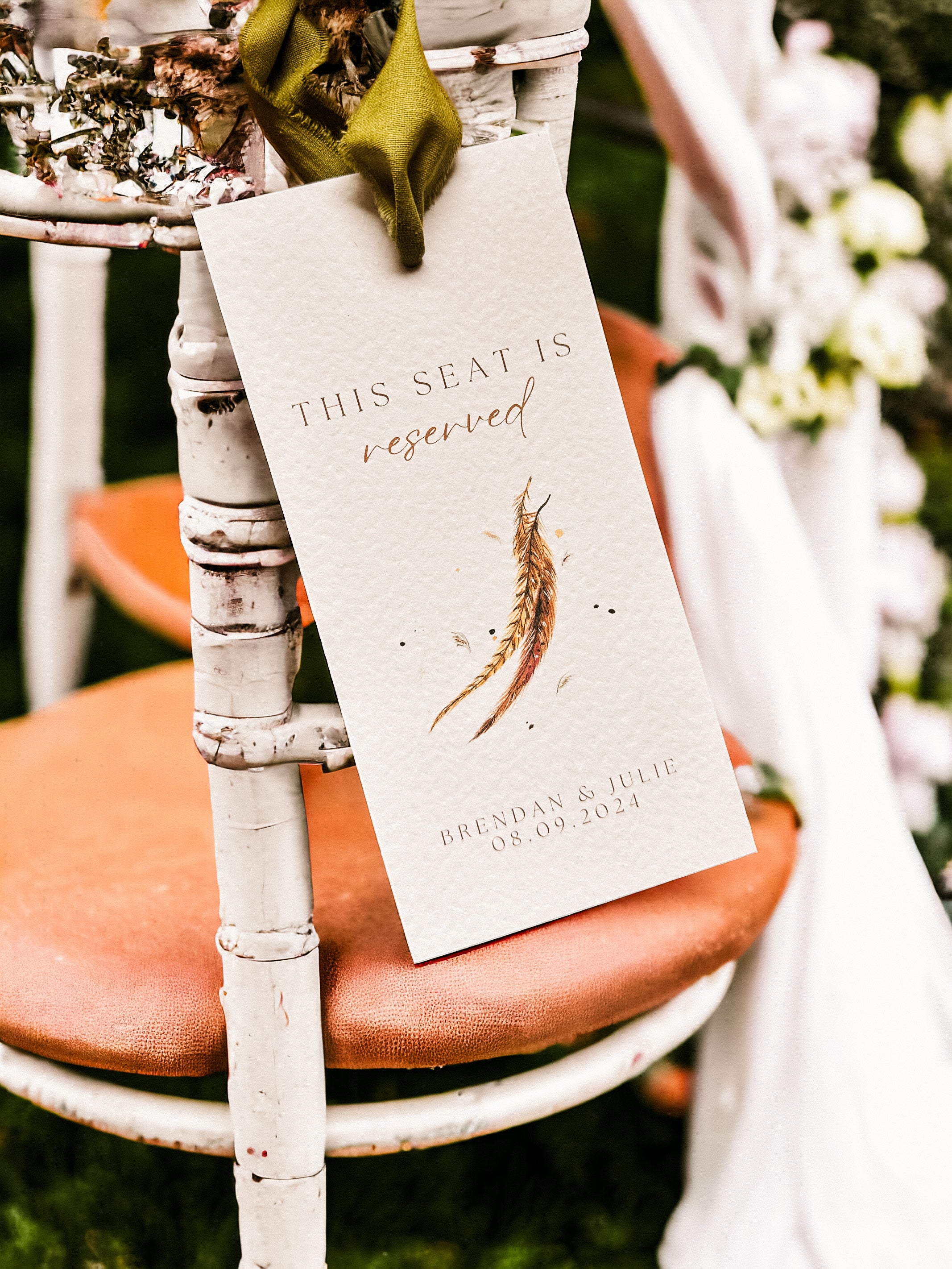 Reserved Seat (Pheasant Feather)