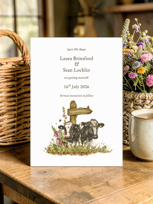 Dairy Cow & Signpost