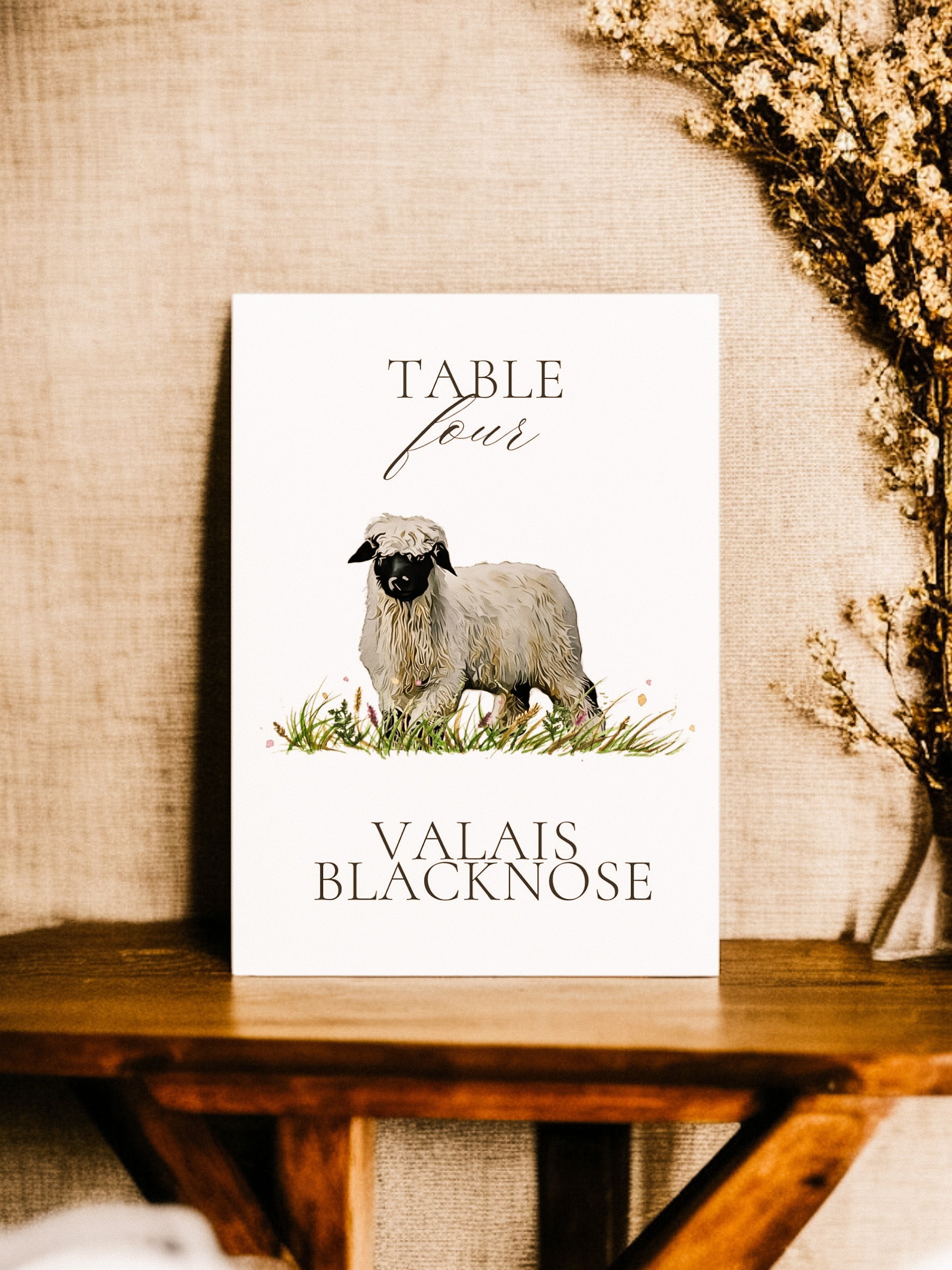 Sheep Table Names V2