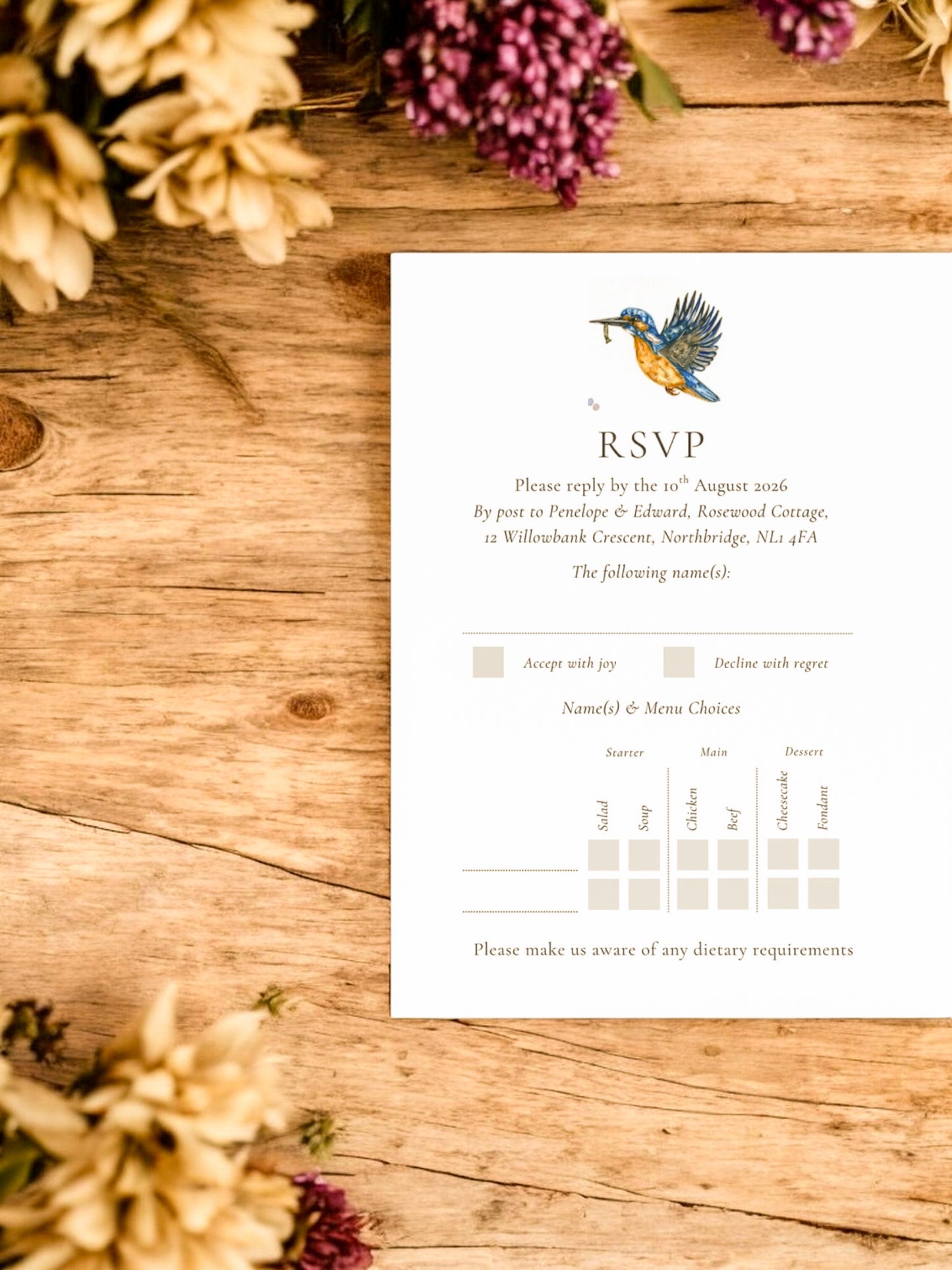 Simplistic Kingfisher