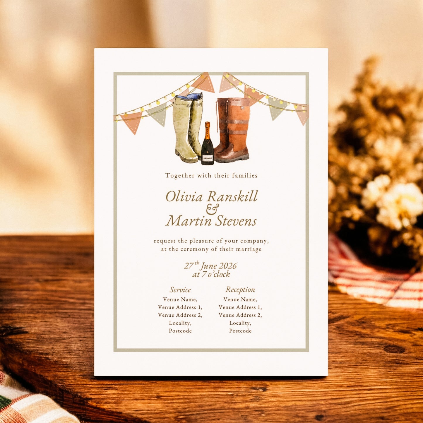 Wellies and Champagne