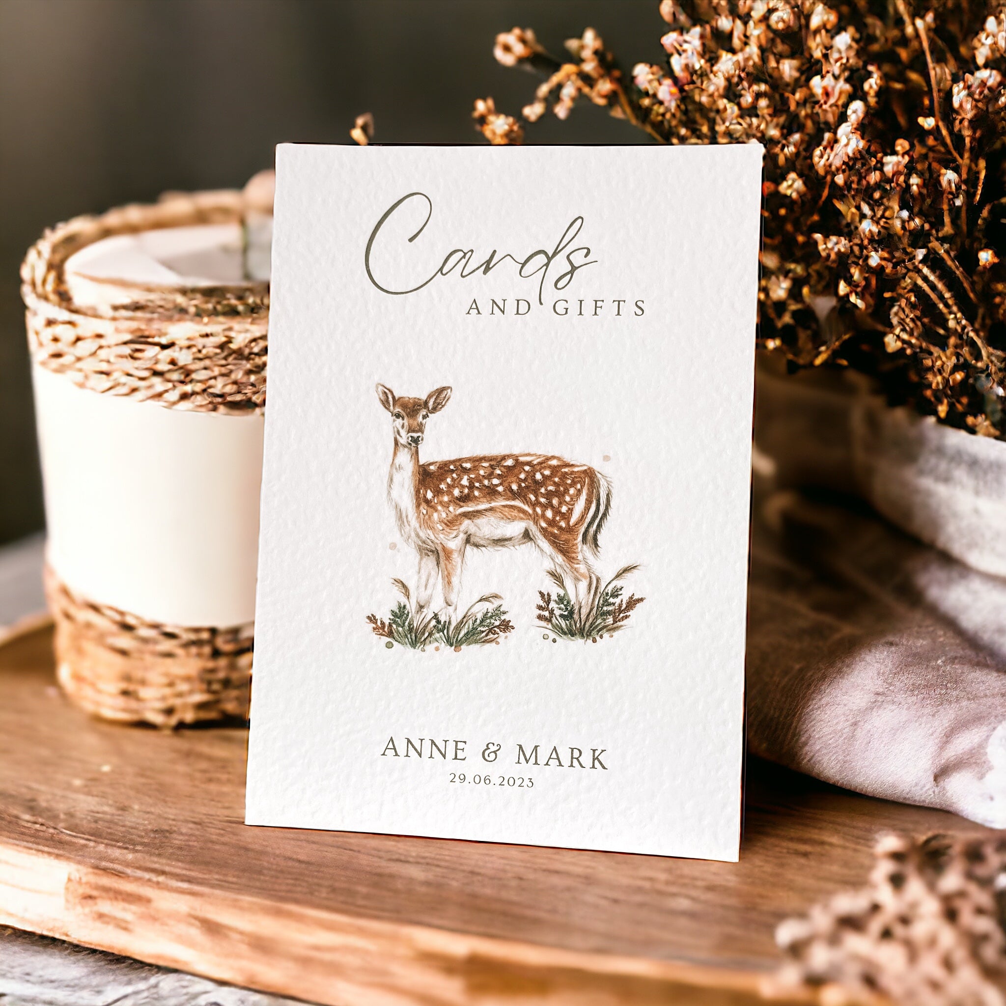 Cards and Gifts - Wedding Sign