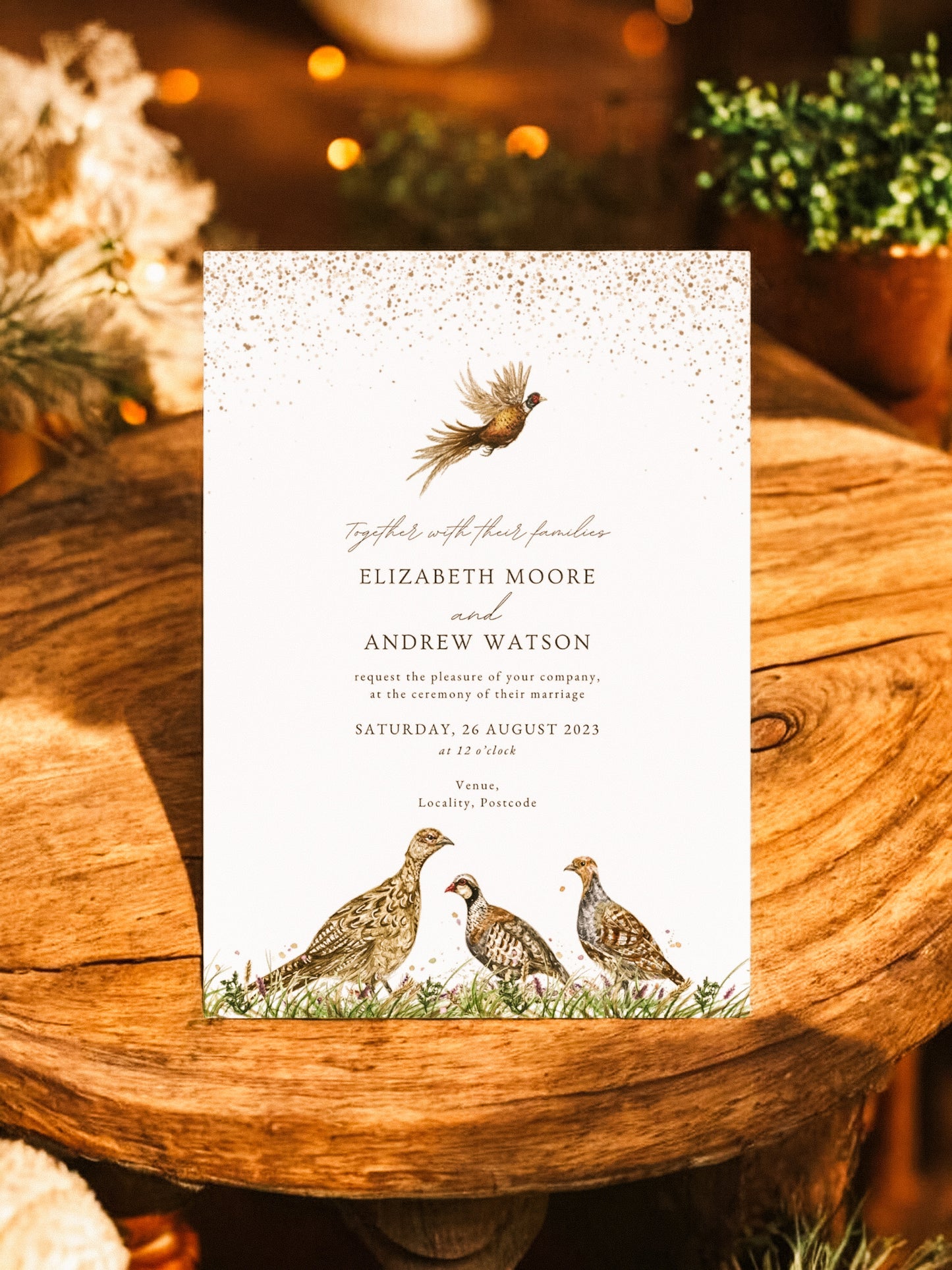 Sparkle Drop & Game Bird