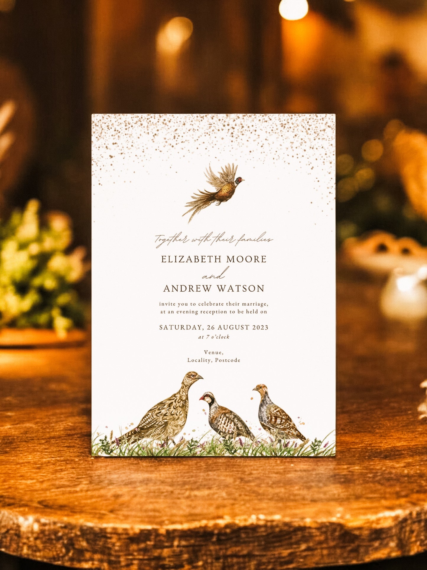 Sparkle Drop & Game Bird