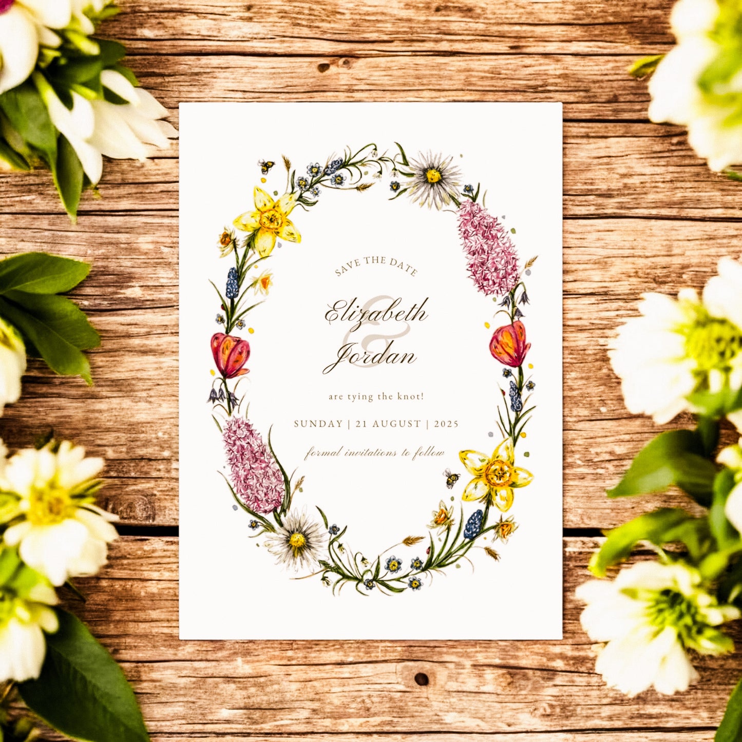 Wildflower Wreath V2 (Spring)