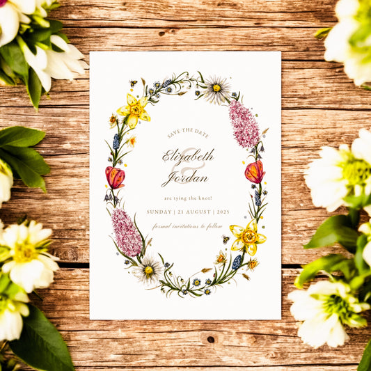 Wildflower Wreath V2 (Spring)