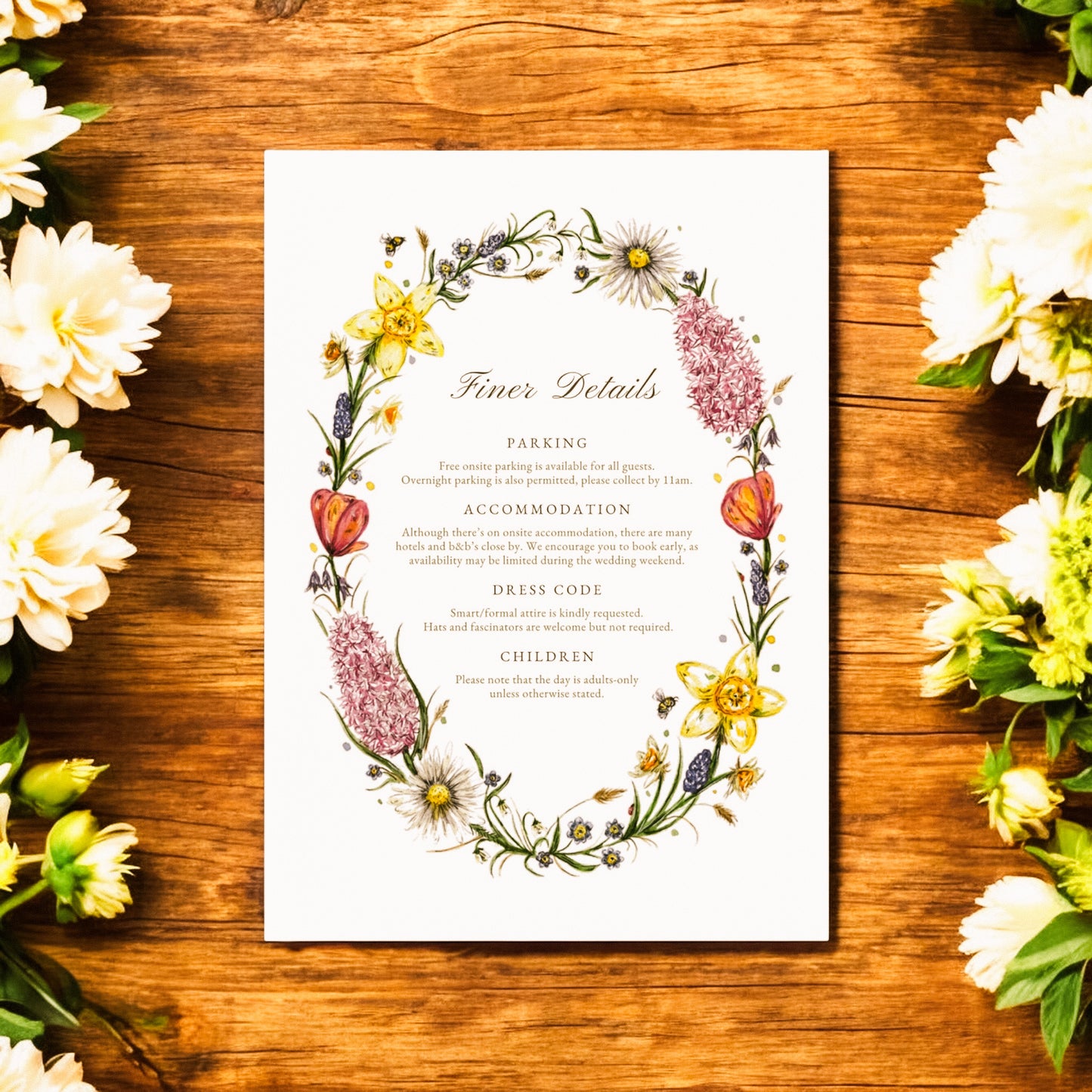 Wildflower Wreath V2 (Spring)