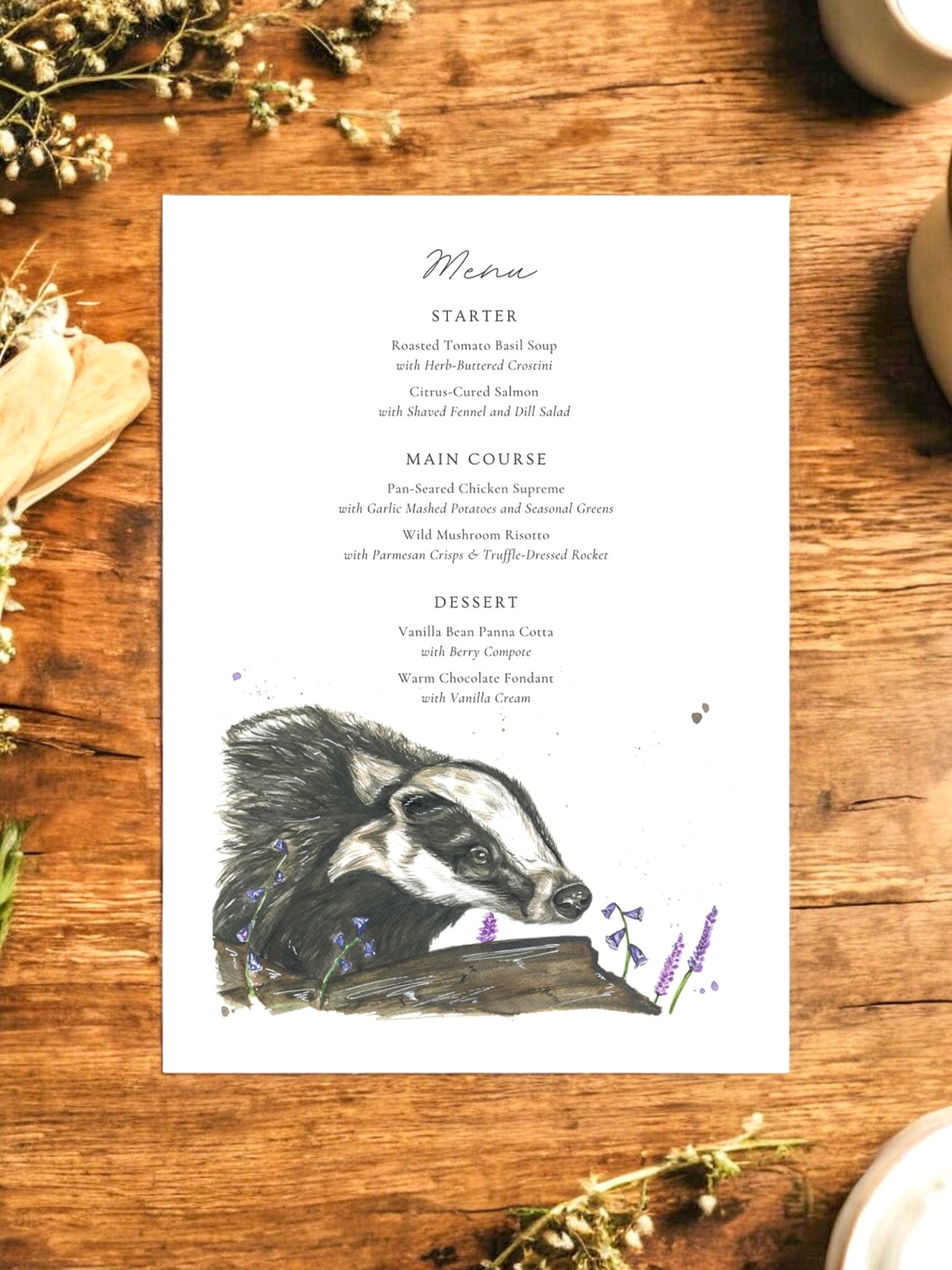 Beryl the Badger - Full Range