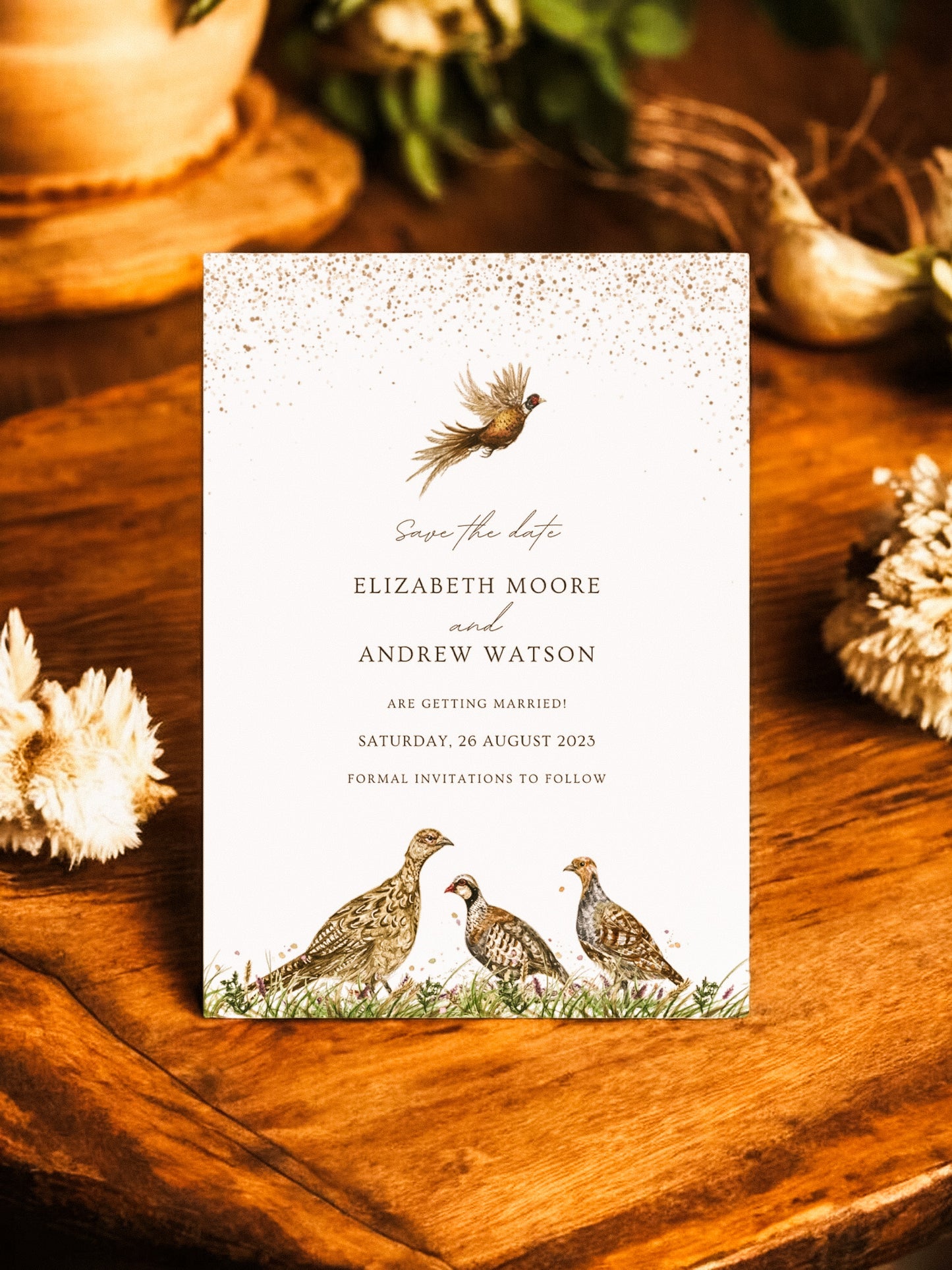 Sparkle Drop & Game Bird