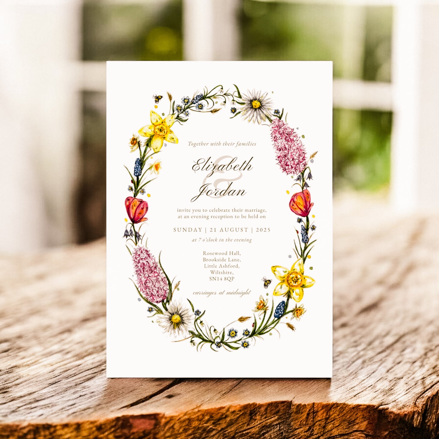 Wildflower Wreath V2 (Spring)